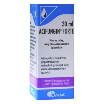 Acifungin Forte, roztwór na skórę, 30 ml