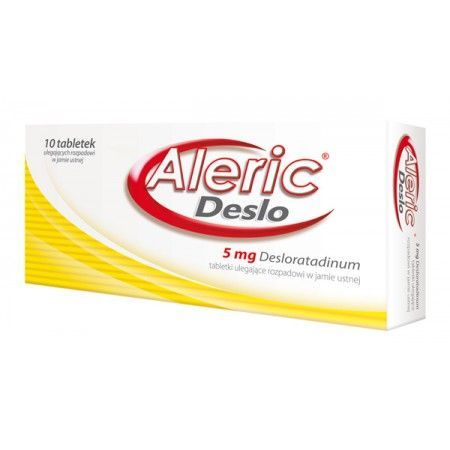 Aleric Deslo Active 5 mg alergia 10 tabl