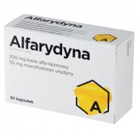 Alfarydyna Suplement diety 30 sztuk kapsułki układ nerwowy