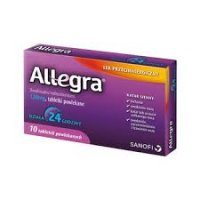 Allegra fexofenadini 120 mg alergia 10 tabletek