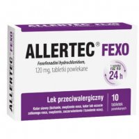 Allertec Fexo 120 mg, 10 tabletek NOWOŚĆ