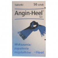 Angin-Heel, 50 tabletek zapalenie migdałków lek