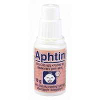 Aphtin 200 mg/g roztwór do stosowania w jamie ustnej 10 g