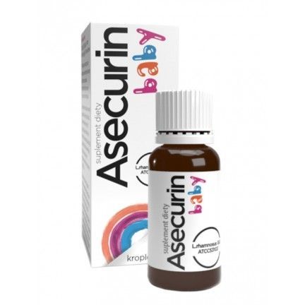 Asecurin Baby, krople, 10 ml probiotyk dziecko