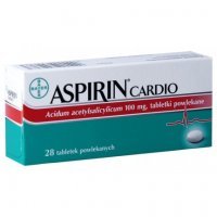 Aspirin Cardio 100 mg, 28 tabletek serce krążenie