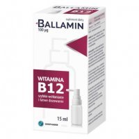 Ballamin, aerozol doustny, 15 ml układ nerwowy B12