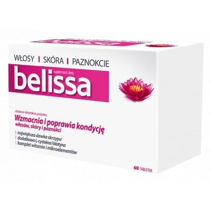 Belissa, 60 tabletek włosy skóra paznokcie