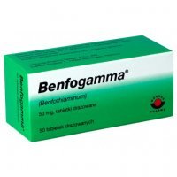 Benfogamma 50 mg, 50 tabletek draż B1