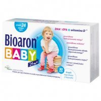 Bioaron Baby 24 m+, DHA + Witamina D, 30 kapsułek twist off