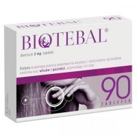 Biotebal 5mg biotyna tabletki 90 szt.
