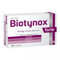Biotynox Forte 10 mg, 30 tabletek lek biotebal włosy