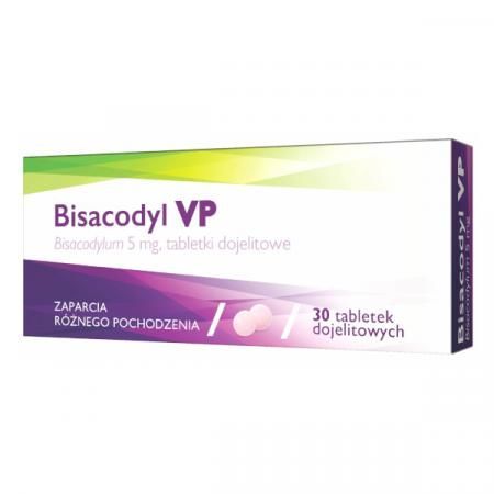Bisacodyl VP 5 mg 30 tab zaparcia przeczyszczające