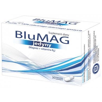 BluMAG jedyny, 30 kapsułek stres przemęczenie