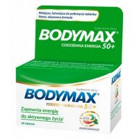 Bodymax 50+, 60 tabletek witaminy senior energia