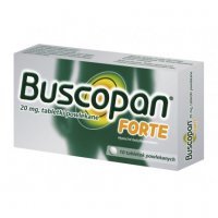Buscopan Forte, 20 mg, 10 tabletek powlekanych
