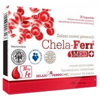 Chela-Ferr Med, 30 kapsułek żelazo medyczny