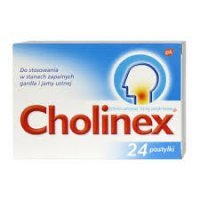 Cholinex 150 mg, 24 pastylki twarde (Cholini salicylas)