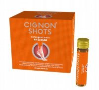 Cignon Shots na ścięgna 20 fiolek x 10ml kontuzje rekonwalescencja