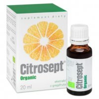 Citrosept Organic ekstrakt z grejpfruta 20 ml