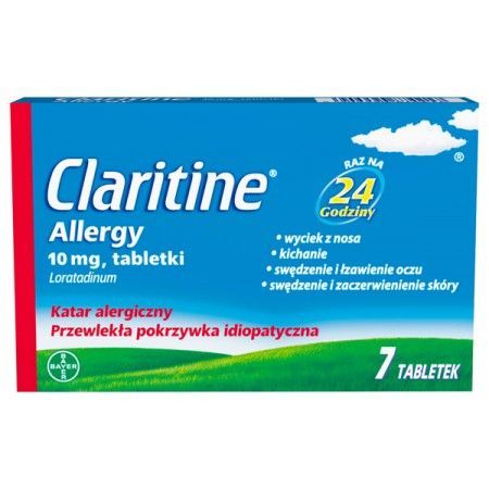 Claritine Allergy (Claritine SPE) 10 mg, 7 tabletek