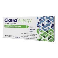 Clatra Allergy 20 mg 10 tabl alergia BILASTYNA