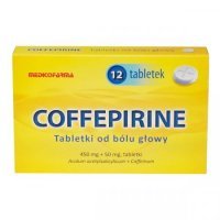 Coffepirine, 12 tabletek od bólu głowy