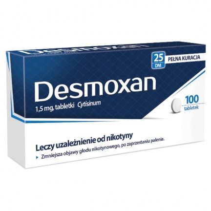 Desmoxan 15 mg Cytistinum rzucanie palenia 100 tabletek