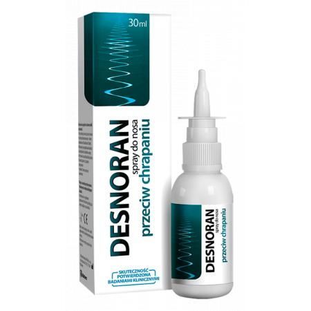Desnoran, spray do nosa, 30 ml chrapanie