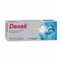 Dexak 25 mg, 30 tabletek powlekanych mięśnie stawy