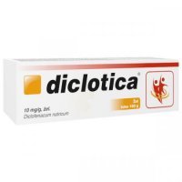 Diclotica Diclofenacum Voltaren 100 gram ból p/zapalnie