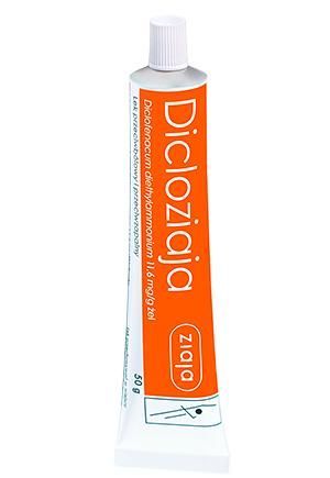 Dicloziaja Diclofenacum diethylammonium 11,6 mg/g żel 100 g