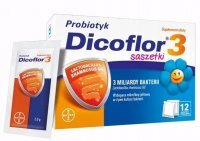 Dicoflor 3 12 saszetek probiotyk dziecko