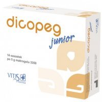 Dicopeg Junior 5 g, 14 saszetek po 5 g zaparcia dziecko jelita