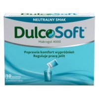 DulcoSoft, 10 saszetek zaparcia makrogol jelita