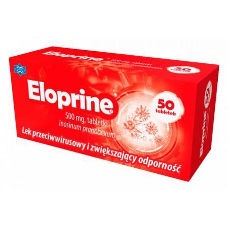 Eloprine 500 mg, 50 tabletek