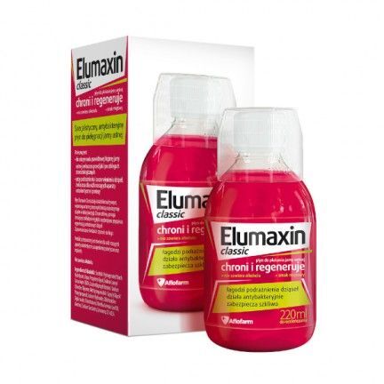 Elumaxin classic płyn d/płukania jamy ustnej 220ml