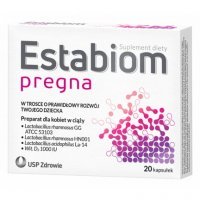 Estabiom Pregna 20 kaps probiotyk jelita ciąża