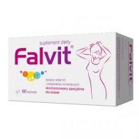Falvit 60 tabletek witaminy kobieta żelazo