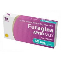 Furagina APTEO MED, 50 mg, 30 tabletek