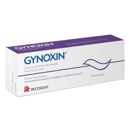 Gynoxin, 20 mg/g (2%), krem dopochwowy, 30 g