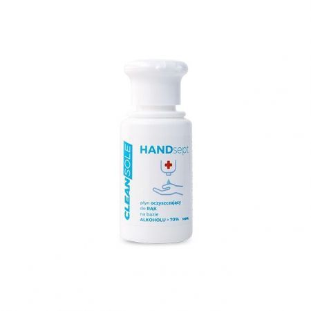 HANDsept - płyn oczyszczający do rąk na bazie alkoholu, 100ml podróż