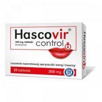 HASCOVIR CONTROL opryszczka wirusy 25 tabletek
