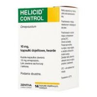 Helicid Control 10 mg omeprazol żołądek zgaga 14 kapsułek