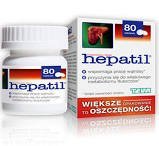 Hepatil wątroba ochrona wspomaganie 80 tabl