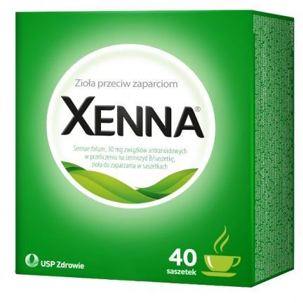 Herbatka Xenna, 40 saszetek x 0,9-1,1 g, 40 sasz.