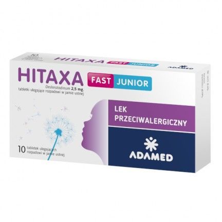 Hiataxa Junior Fast 2,5 mg 10 tabletek