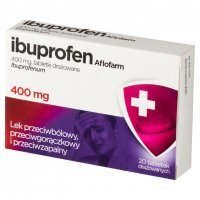 Ibuprofen 400 aflofarm 20 sztuk tabletki ból p/zapalny