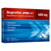 Ibuprofen APTEO MED, 400 mg, 12 tabletek powlekanych