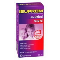 Ibuprom dla Dzieci Forte, 200 mg/5 ml 100 ml