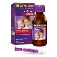 Ibuprom dla Dzieci Forte, 200 mg/5 ml 150 ml